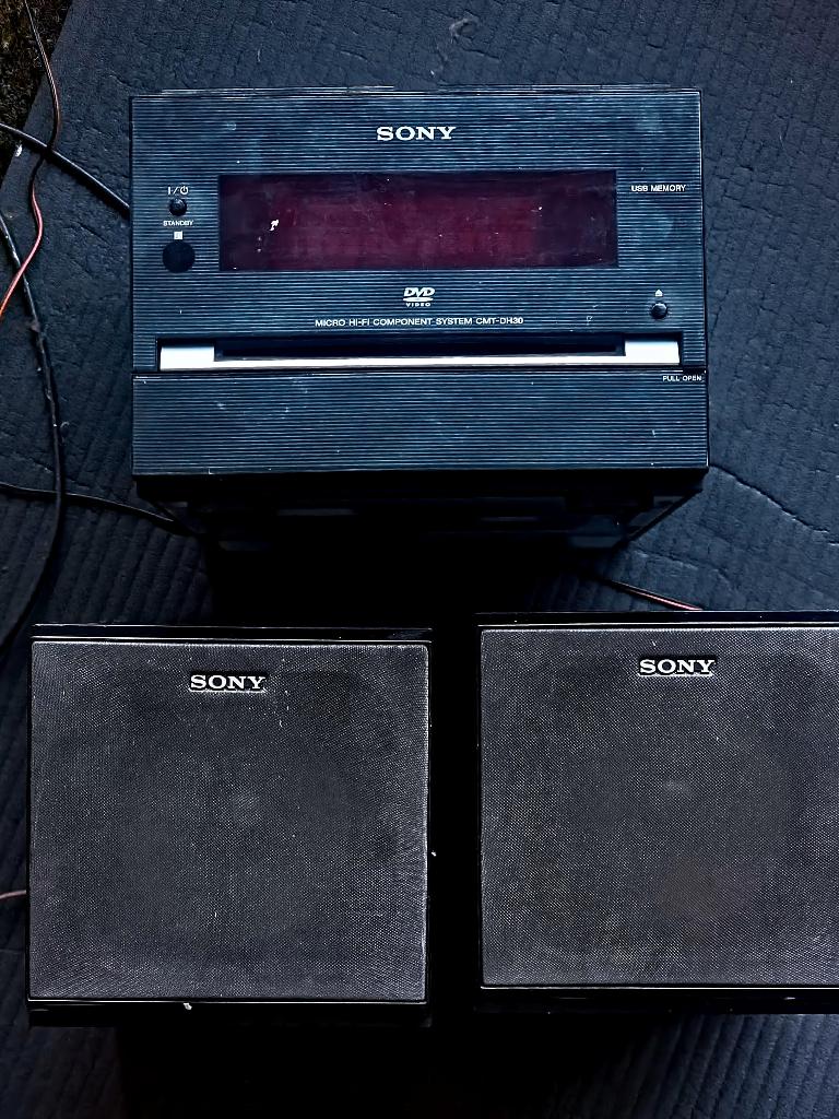 sony mini set werkt prima, Ophalen, Tuner of Radio, Microset, Zo goed als nieuw