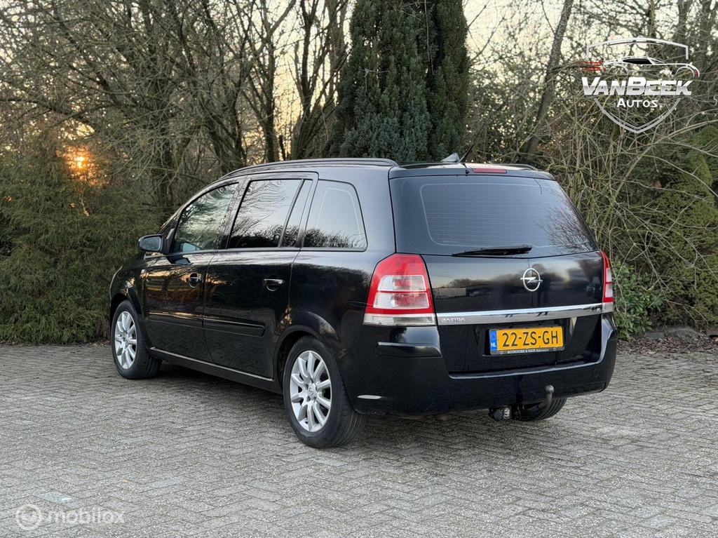 Opel Zafira 1.6 Temptation, Auto's, Opel, Voorwielaandrijving, Gebruikt, 4 cilinders, Zwart