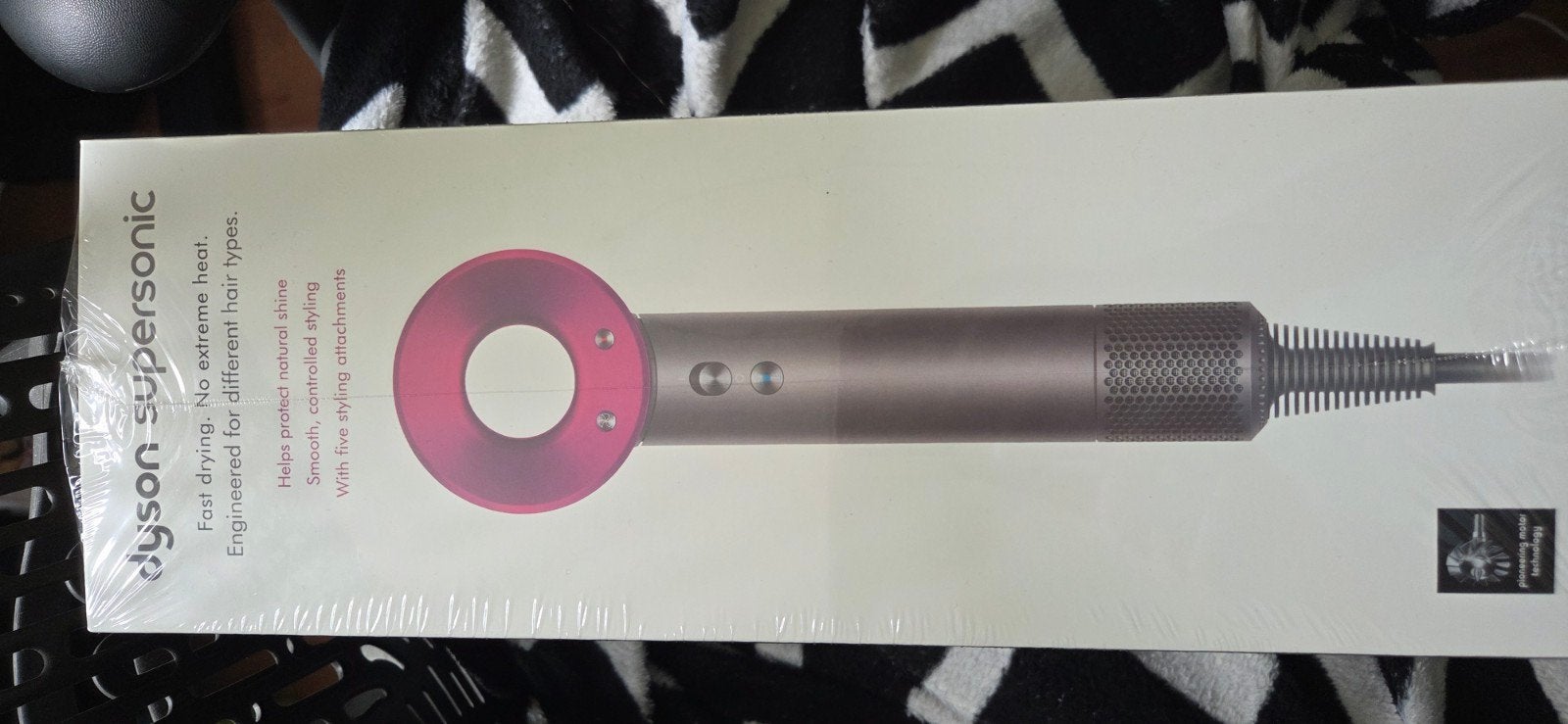 Dyson supersonic nieuw in doos, Verzenden, Nieuw, Föhn of Haardroger
