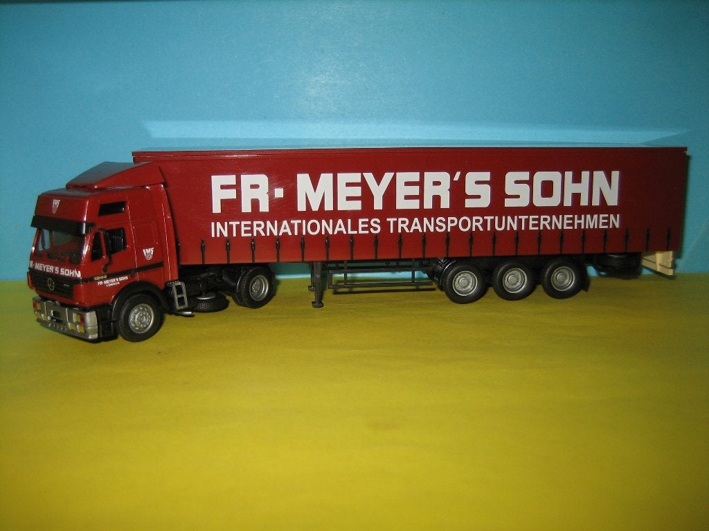 Meyer's Sohn  MERCEDES 1844 met oplegger  AWM, Ophalen of Verzenden, Zo goed als nieuw, Bus of Vrachtwagen, AWM