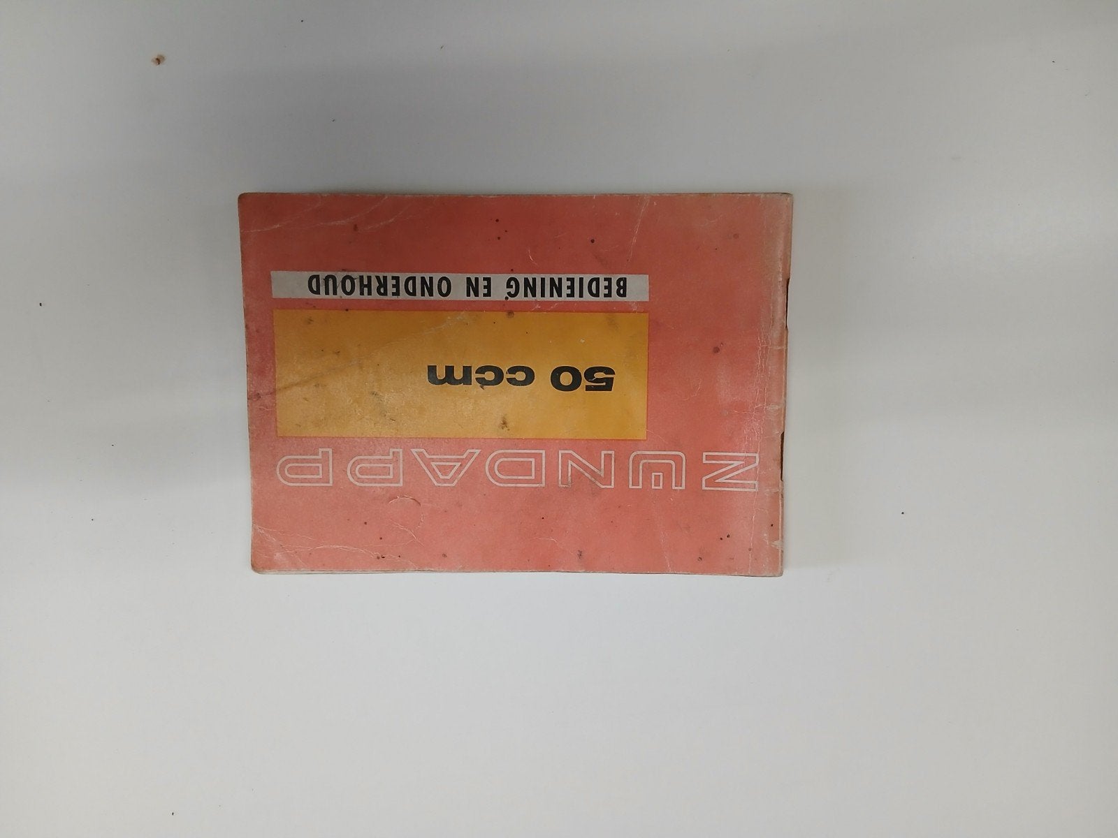 zundapp instructie boekje 517, Ophalen of Verzenden, Gebruikt, Frame