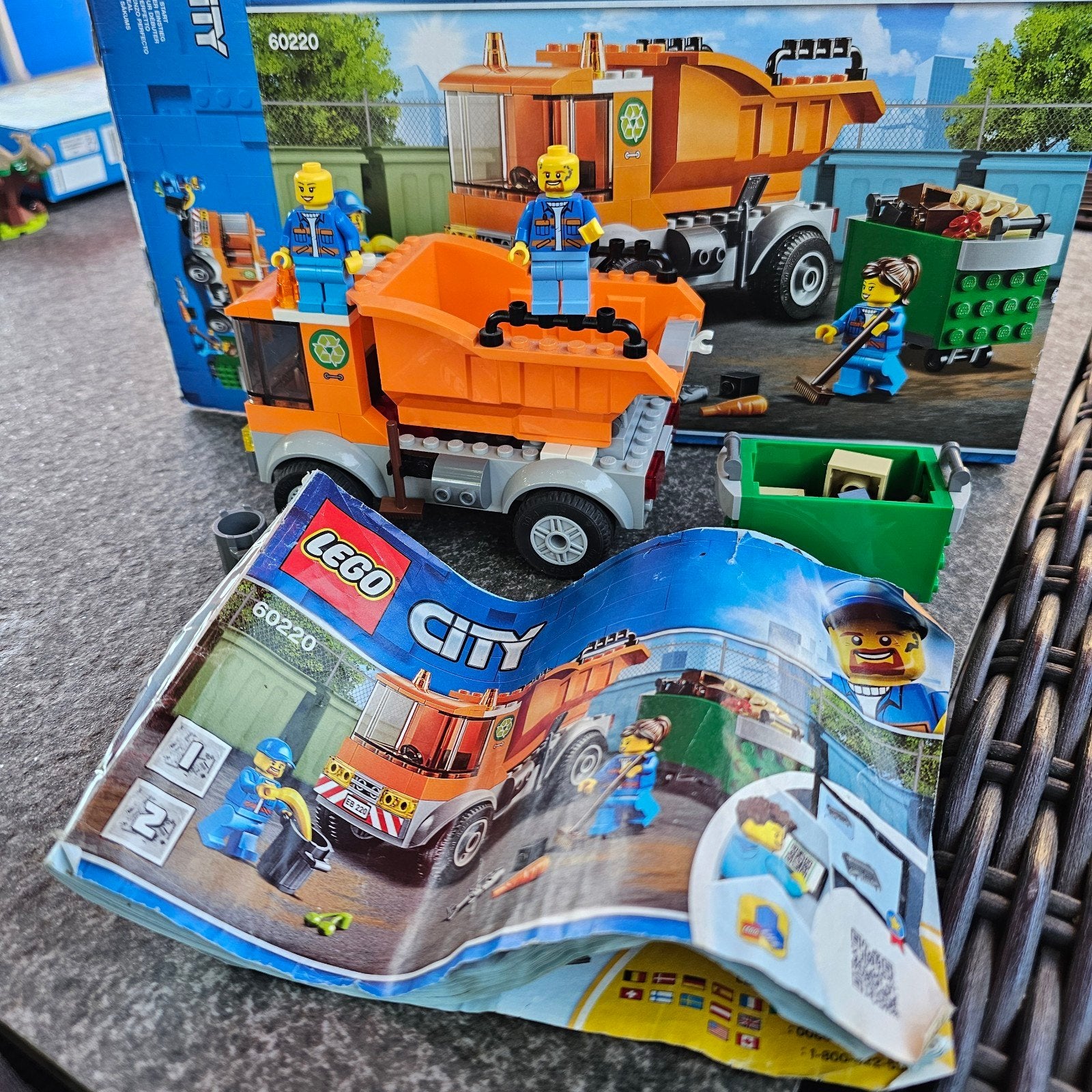 lego city 60220, Ophalen of Verzenden, Gebruikt