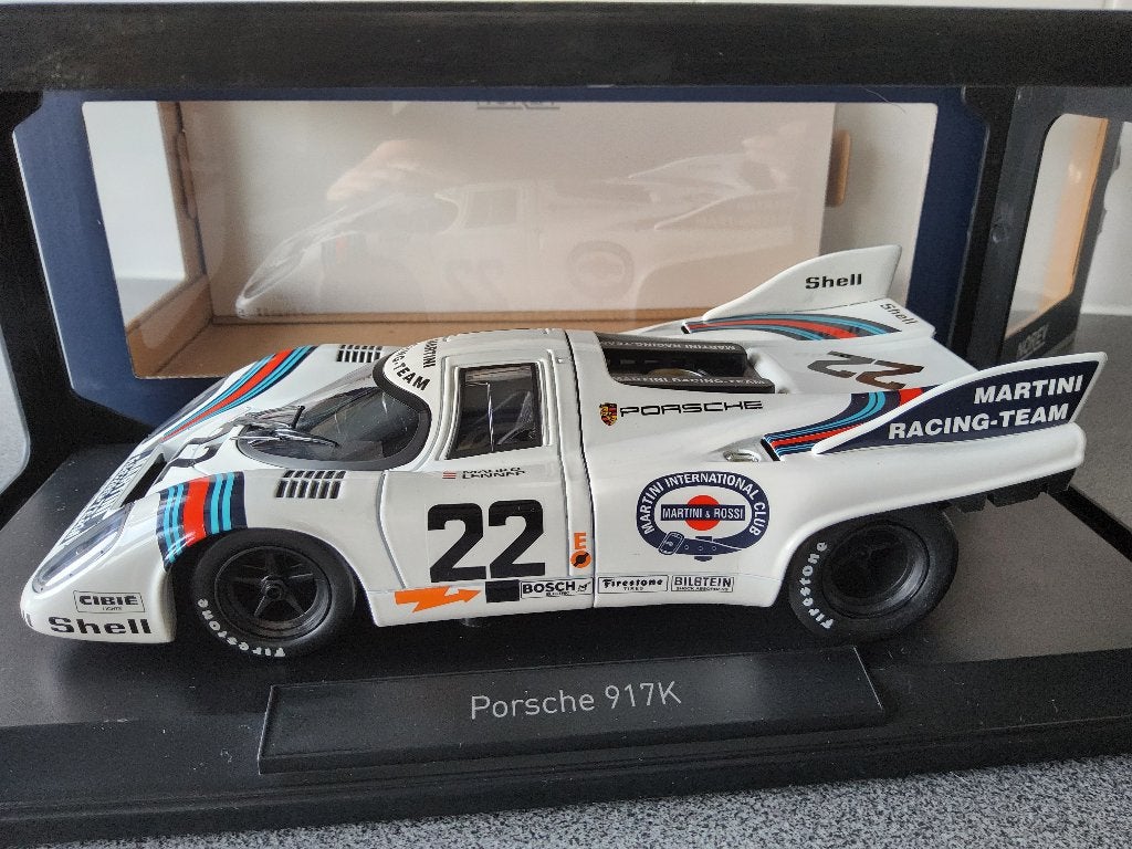 Porsche 917K, Hobby en Vrije tijd, Modelauto's | 1:18, Ophalen of Verzenden, Nieuw, Norev