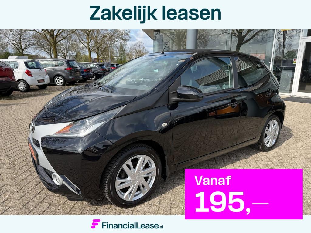 Toyota Aygo 1.0 VVT-i x-wave, Cabrio, Airco, L:m Velgen, Etc, Voorwielaandrijving, Stof, Gebruikt, 4 stoelen