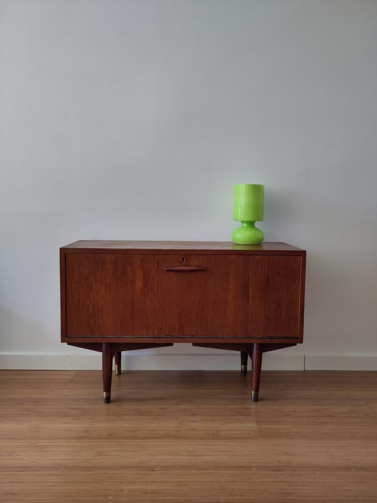 Vintage Mid-Century Scandinavisch Kastje, Huis en Inrichting, Kasten | Dressoirs, Ophalen