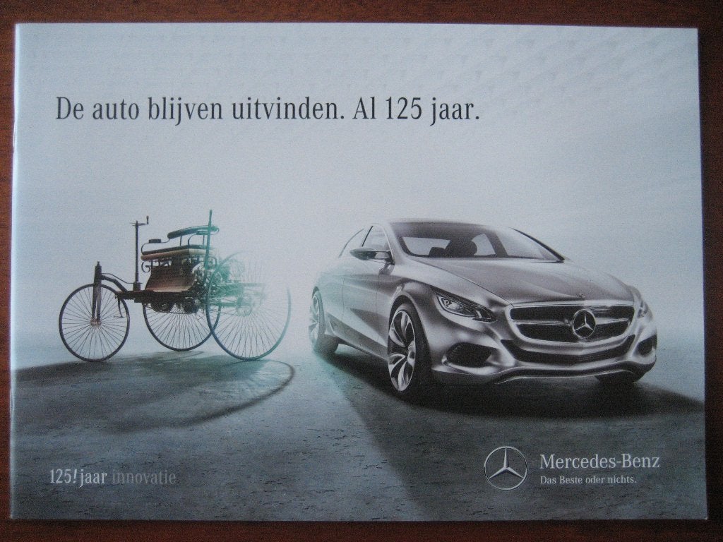 Mercedes-Benz: de auto blijven uitvinden Al 125 jaar (2011), Ophalen of Verzenden, Nieuw, Mercedes