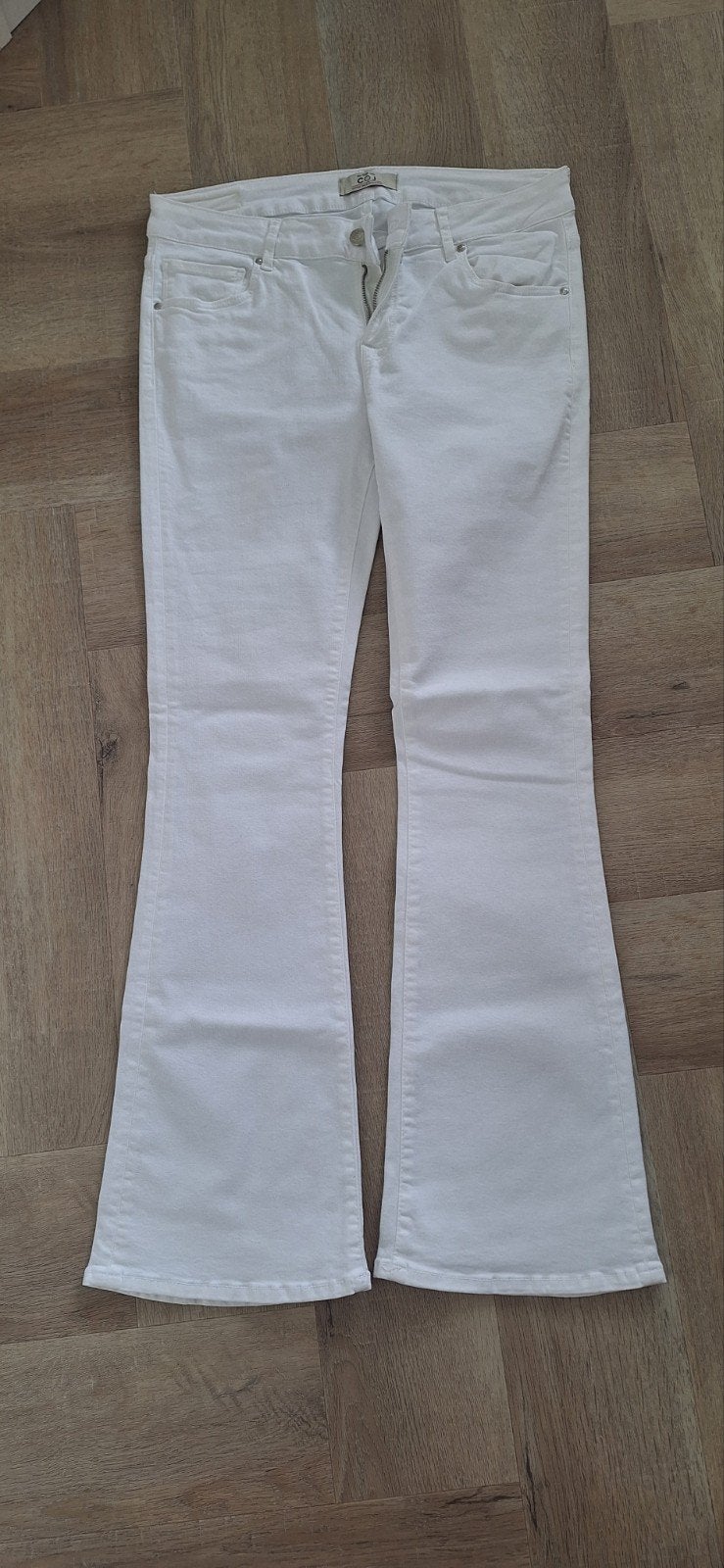 Witte jeans COJ, Ophalen of Verzenden, Zo goed als nieuw, Wit