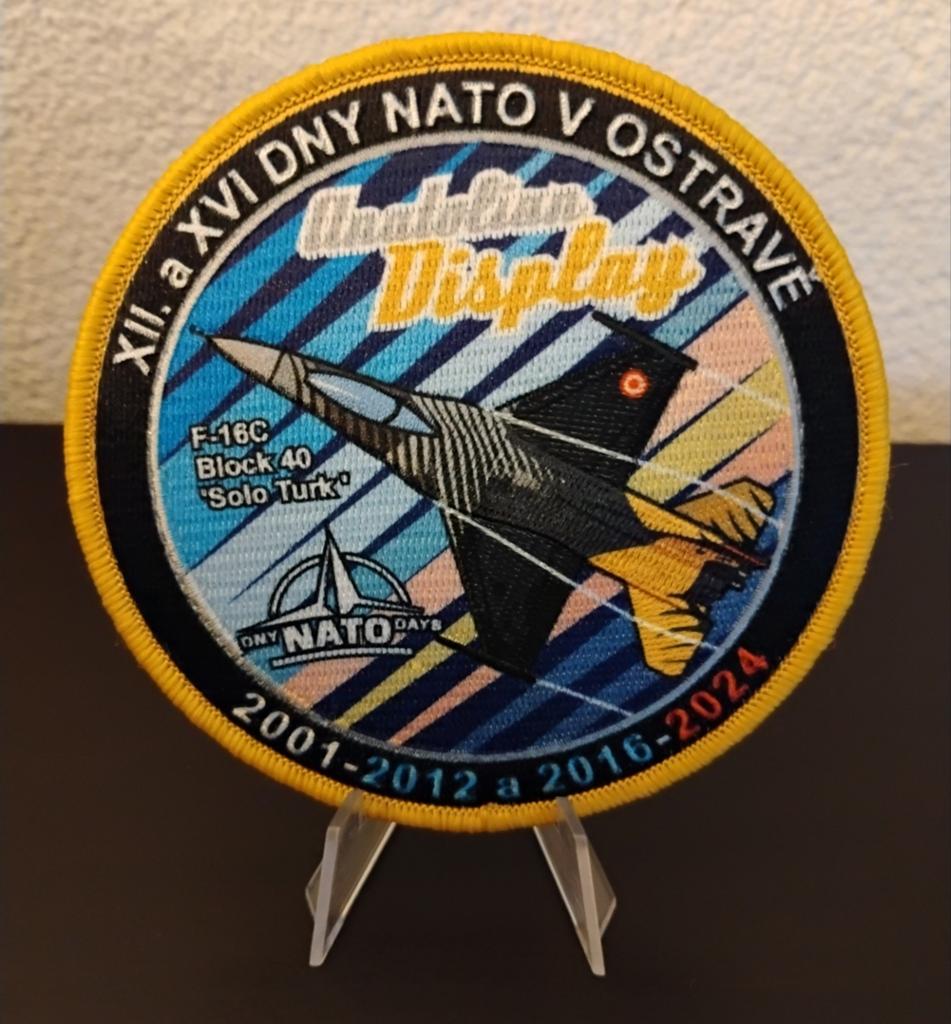 Patch - NATO Days Turkish AF Anatolian Display "Solo Türk", Verzamelen, Luchtvaart en Vliegtuigspotten, Verzenden, Zo goed als nieuw