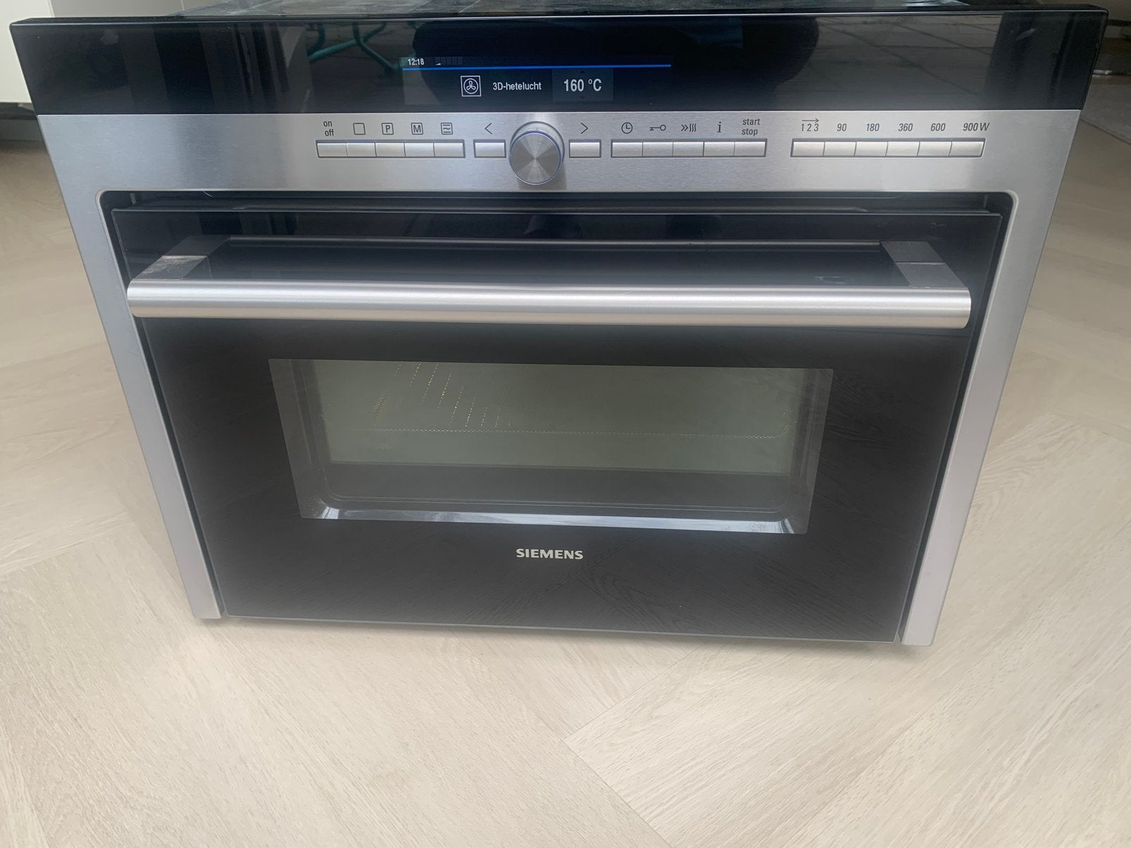 LUXE SIEMENS COMBI OVEN MAGNETRON MET GRILL, Witgoed en Apparatuur, Ophalen, 60 cm of meer, Zo goed als nieuw, Oven met grill