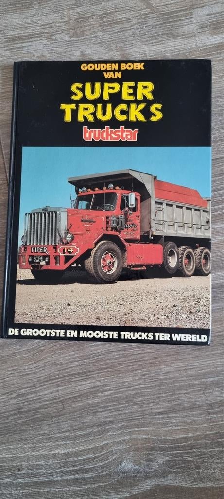 Gouden boek - Super trucks, Boeken, Ophalen of Verzenden, Nieuw, Vrachtwagen