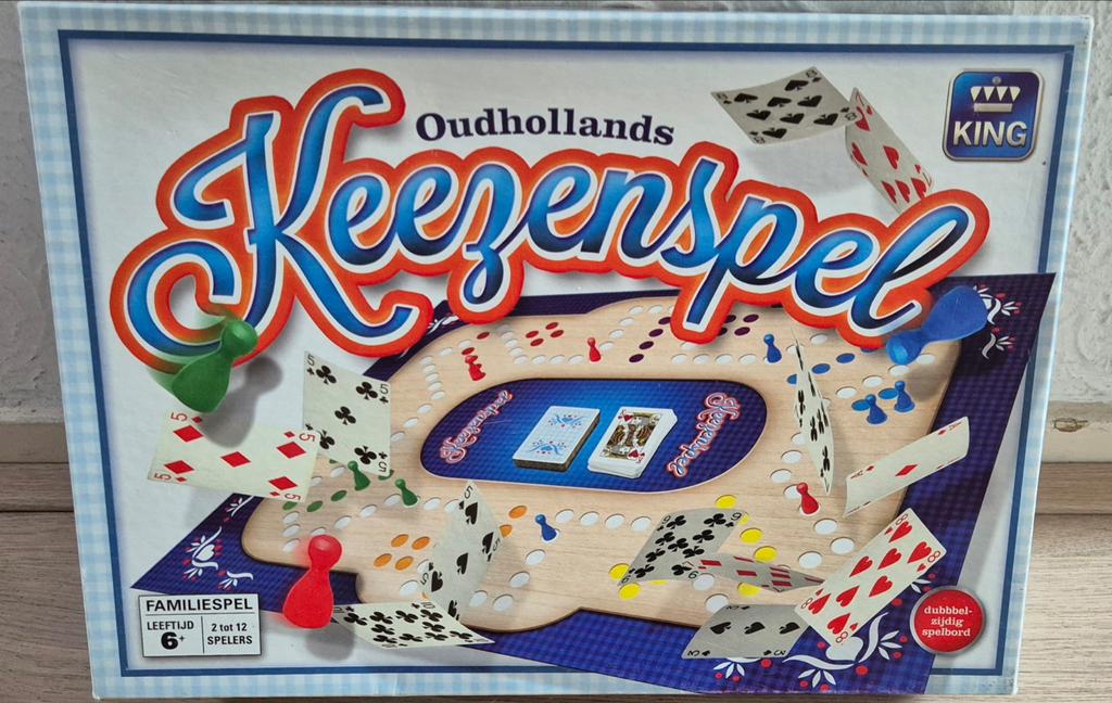 Oudhollands Keezenspel - Familiespel voor 2-12 spelers, Hobby en Vrije tijd, Gezelschapsspellen | Bordspellen, Een of twee spelers