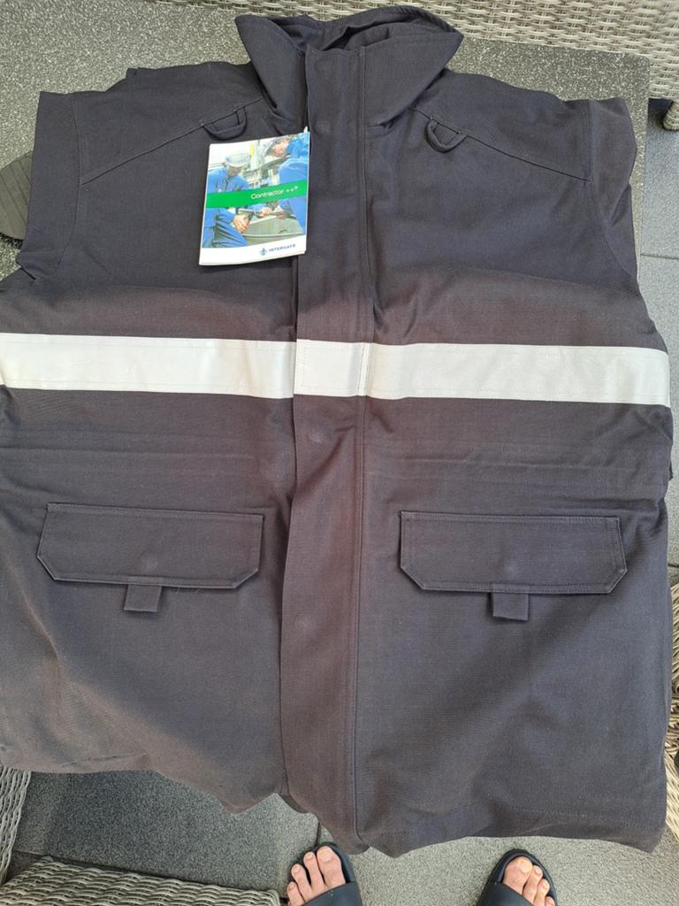 Nieuwe Intersafe doorwerkjas zwart XL, Kleding | Heren, Zwart, Ophalen of Verzenden, Intersafe, Maat 56/58 (XL)