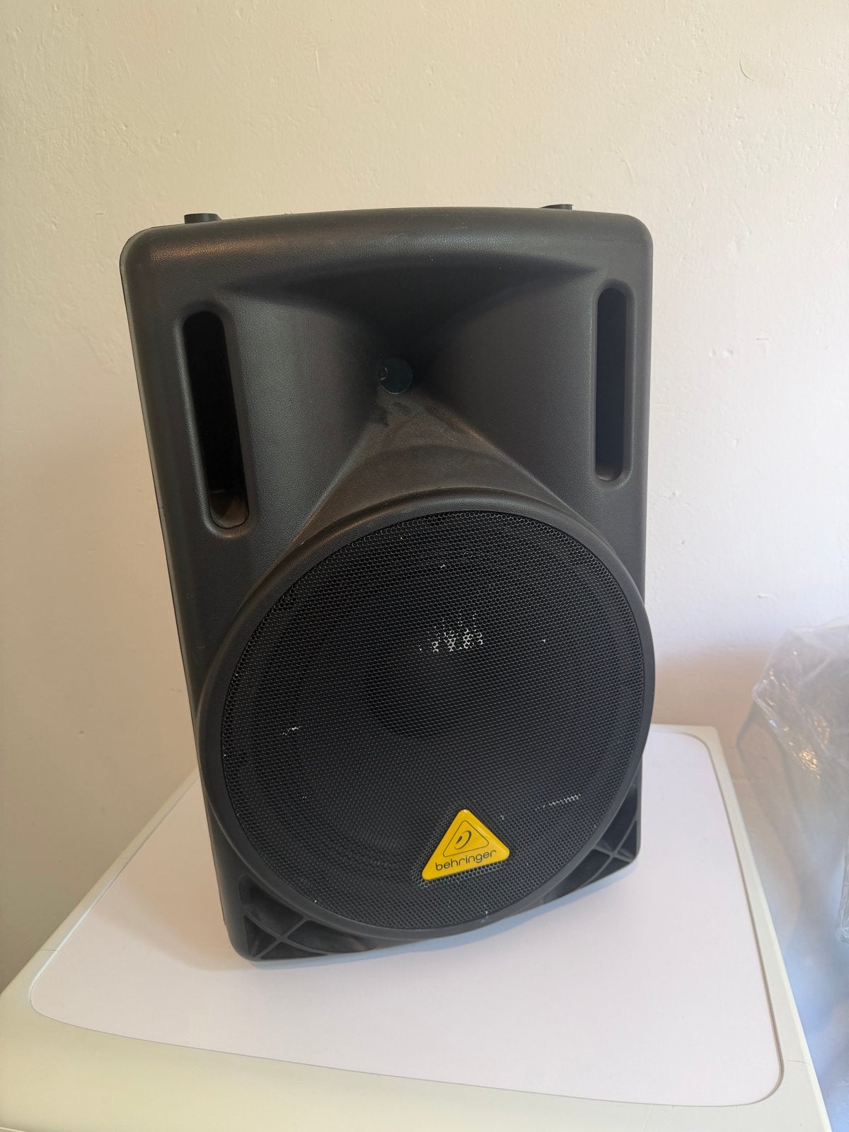 Devine + Behringer Speaker Set met Subwoofer en Stands, Audio, Tv en Foto, Luidsprekers, Gebruikt, Party speaker, AUX-ingang, Ophalen