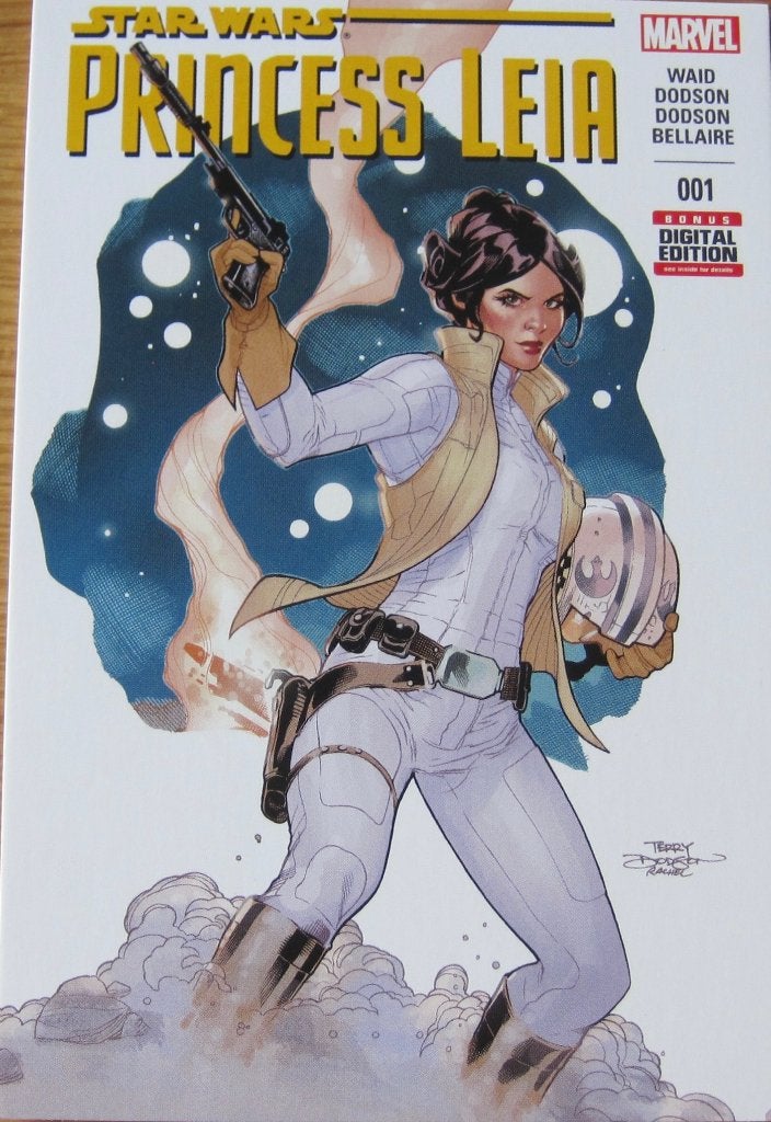 Star Wars - comic cover op kaart - Prinses Leia - nieuw, Verzamelen, Verzenden, 1980 tot heden, Ongelopen, Overige thema's