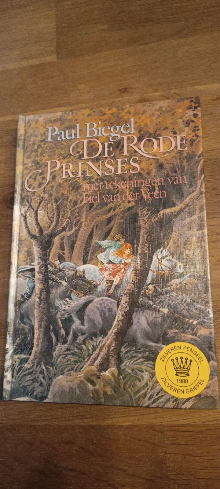 Paul Biegel - De Rode Prinses (Zilveren Griffel 1988), Ophalen of Verzenden