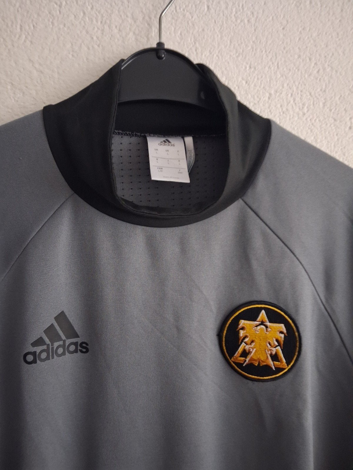 Adidas ClimaCool Keepersshirt Maat L Grijs/Zwart, Kleding | Heren, T-shirts, Maat 52/54 (L), Ophalen of Verzenden, Zo goed als nieuw