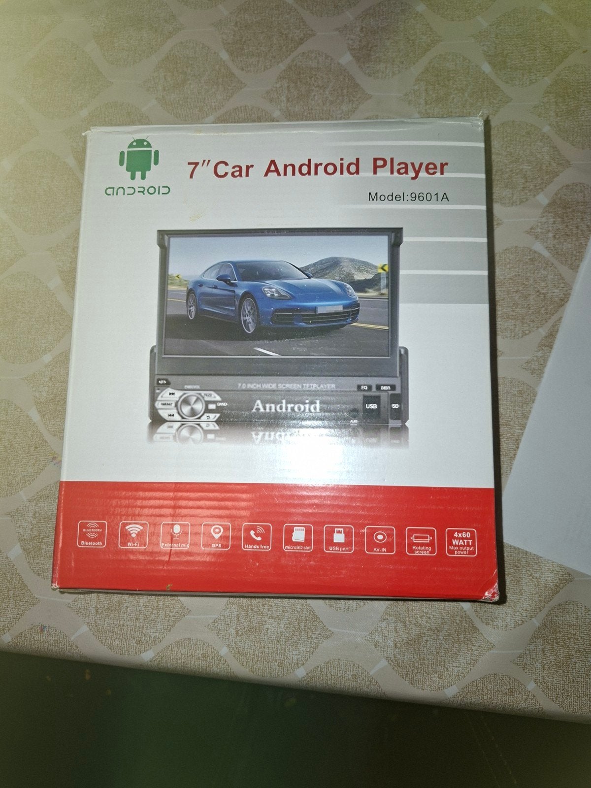Autoradio met klapscherm - Android Player 7 inch, Auto diversen, Ophalen, Zo goed als nieuw