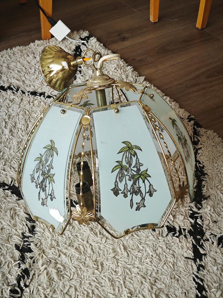 Beautiful ceiling lamp art nouveau, Ophalen