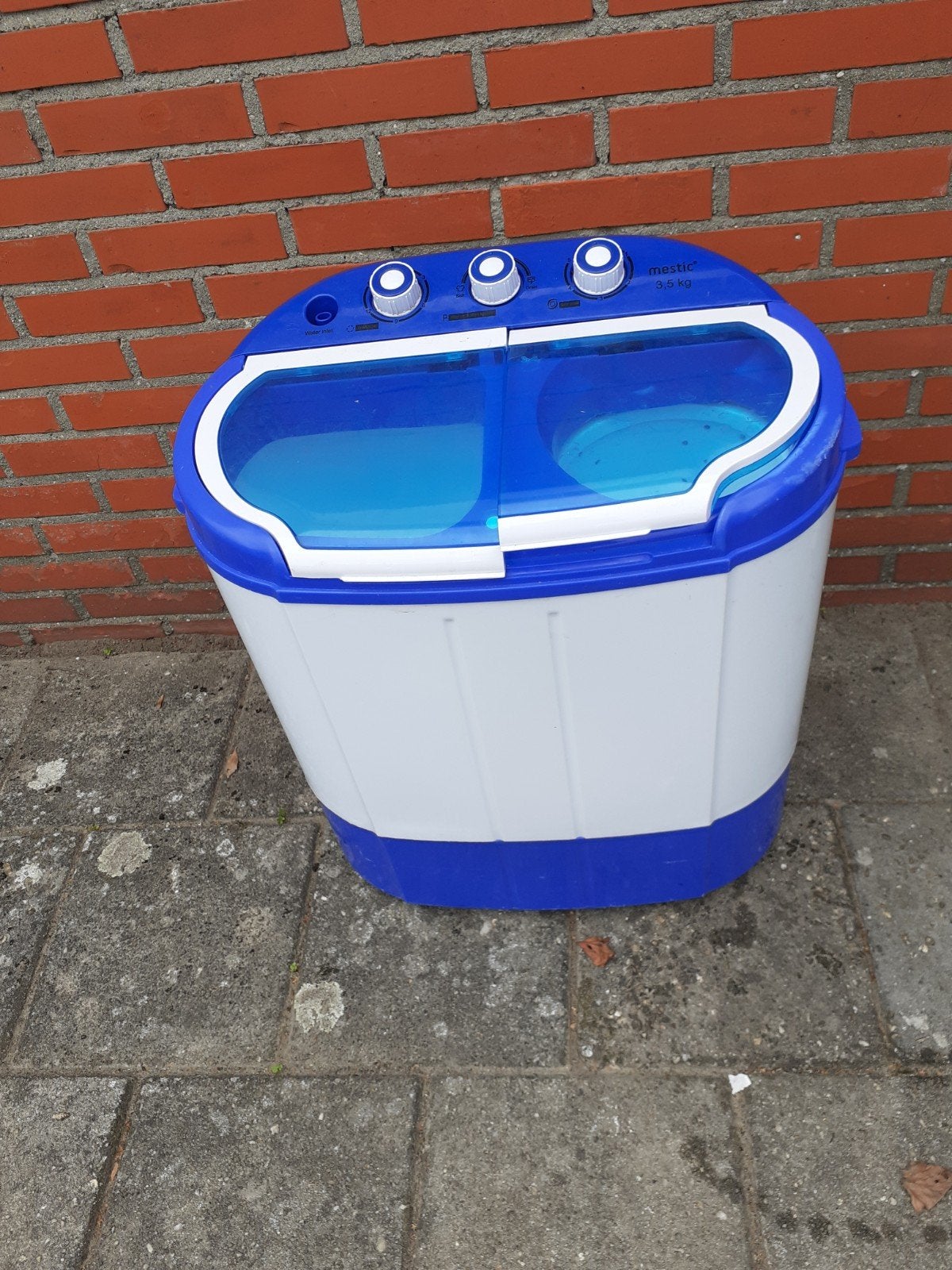 Mestic MW-120 Mini Wasmachine - Compact en Draagbaar, Minder dan 4 kg, Ophalen, Minder dan 85 cm