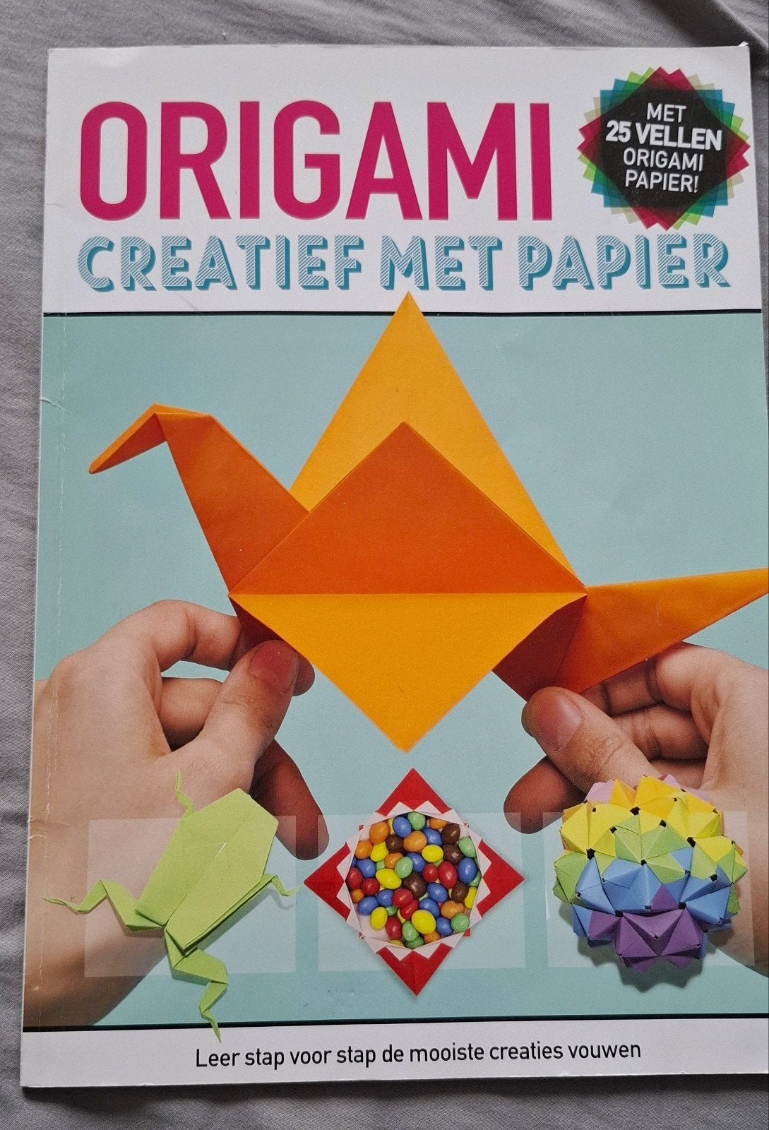 Origami Creatief met Papier - Leer vouwen, Overige thema's, Meerkleurig, Ophalen of Verzenden, Zo goed als nieuw