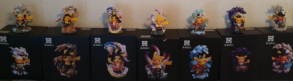 Pokemon x One Piece Resin Shichibukai Statues (7 Warlords), Ophalen, Zo goed als nieuw, Overige typen