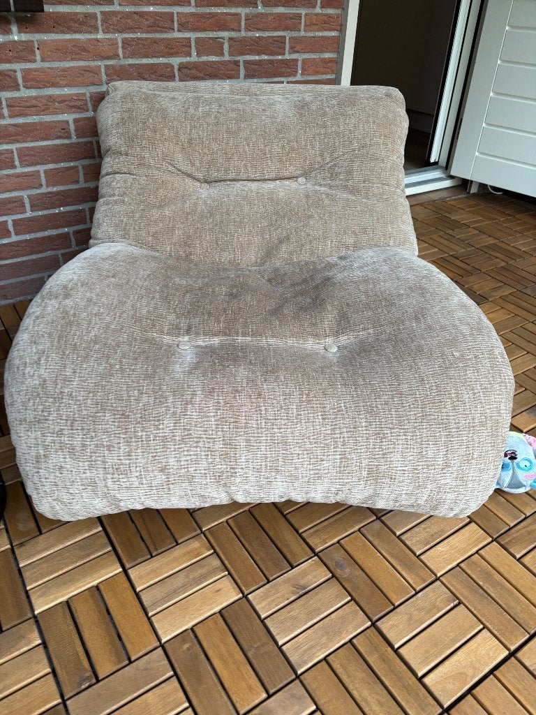 Lounge stoel, Ophalen, Eenpersoons, 75 tot 100 cm, Zo goed als nieuw