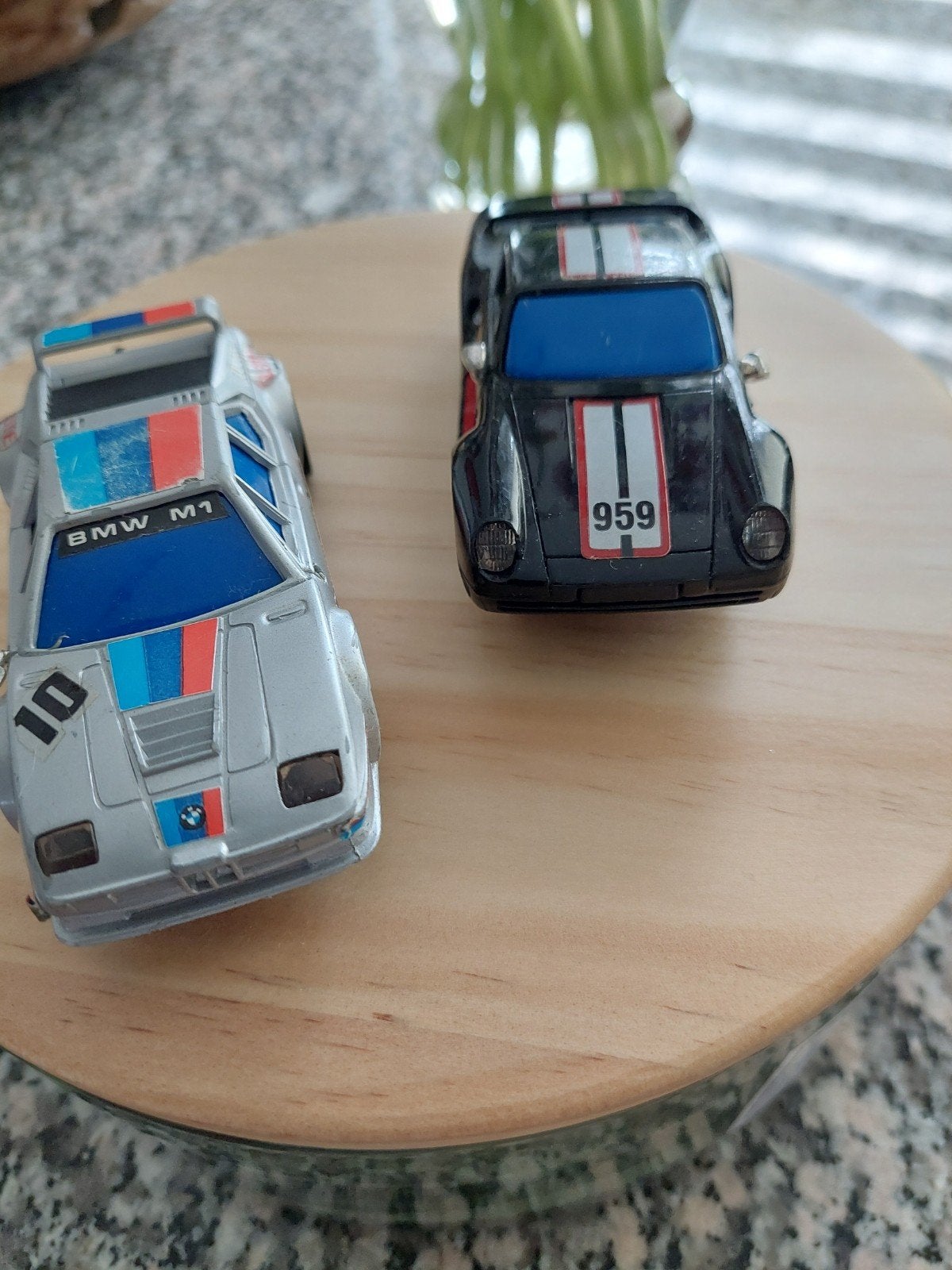 2 VINTAGE ARTIN RACEAUTO'S BMW M1 & PORSCHE 959, Overige merken, Gebruikt, Onderdelen, Ophalen of Verzenden