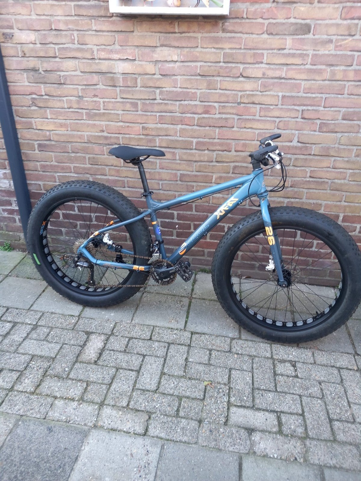 S'COOL X-FAT [Small] Fatbike in Nette Staat., Fietsen en Brommers, Gebruikt, Hardtail, 49 tot 53 cm, Schijfrem