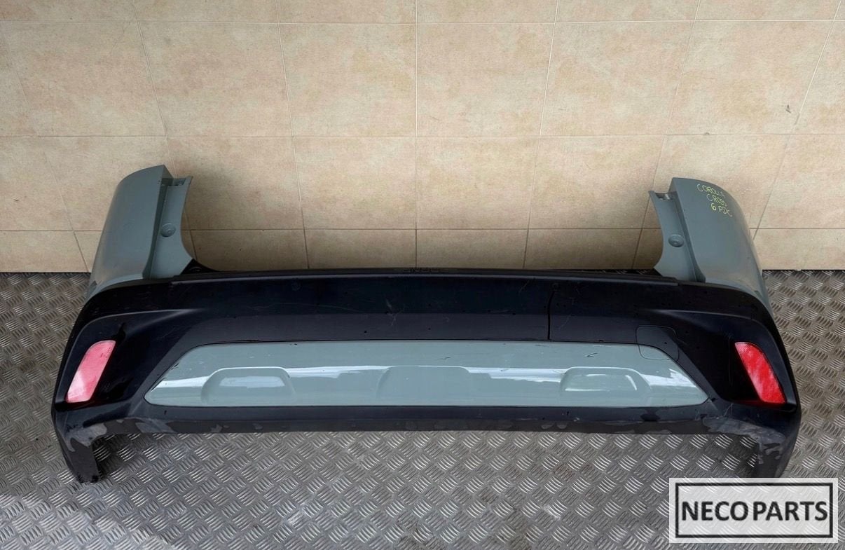 TOYOTA COROLLA CROSS ACHTERBUMPER ORIGINEEL ALLES LEVERBAAR!, Gebruikt, -, Ophalen of Verzenden, Toyota