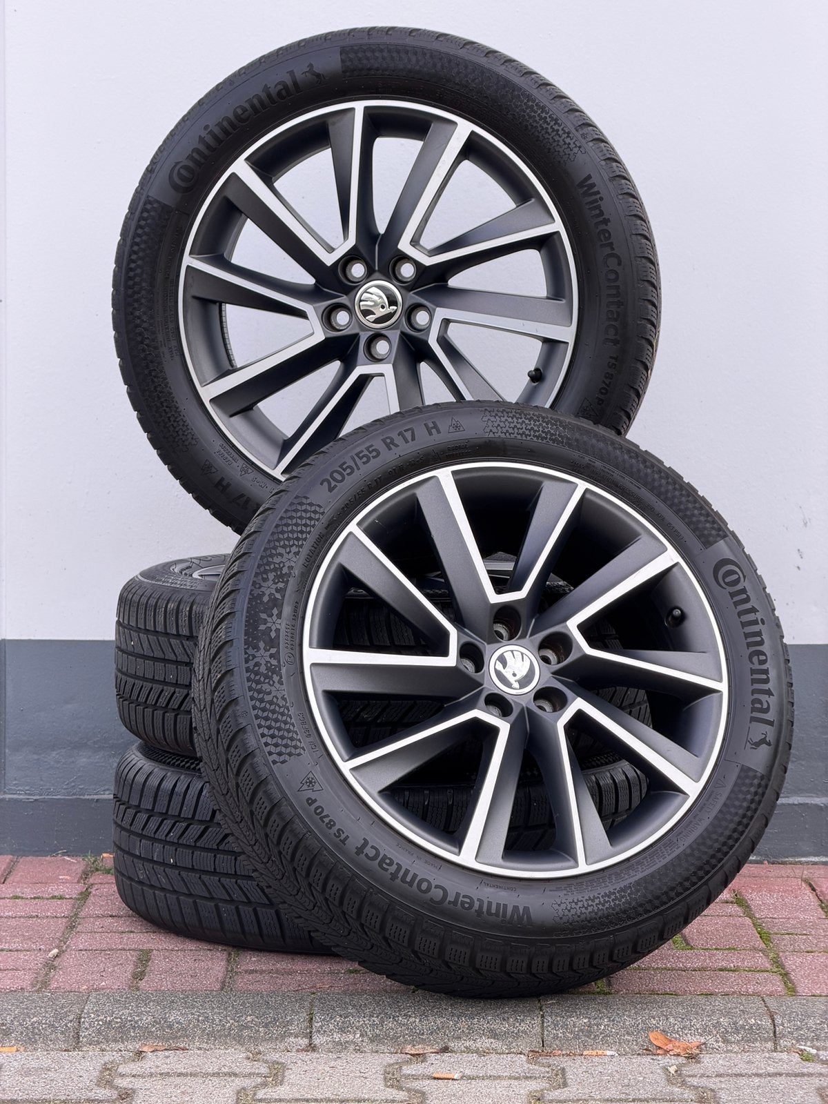 Skoda Kamiq 17inch Velgen Arona , T-cross, Ophalen, Gebruikt, Banden en Velgen, 17 inch