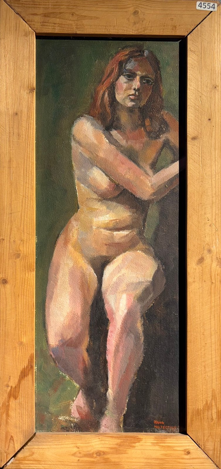 naakte vrouw, Overige stijlen, Portret of Personen, Overige technieken, Ophalen of Verzenden