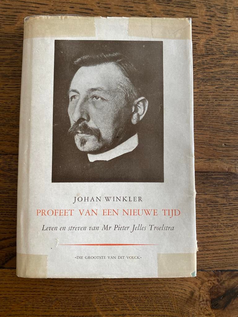 Profeet van een nieuwe tijd - Johan Winkler, Ophalen of Verzenden, Gelezen, Politiek