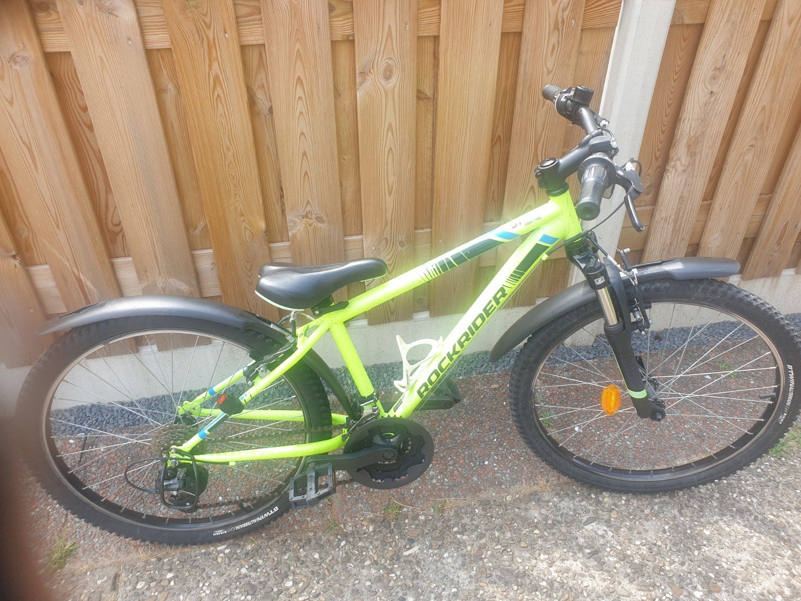 Rockrider ST500 24 inch jongensfiets 6-8 jaar, Overige merken, Gebruikt, Velgrem, Versnellingen