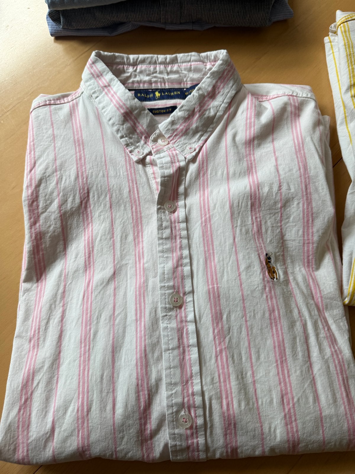 Fraai overhemd Ralph Lauren, Ophalen of Verzenden, Zo goed als nieuw, Roze, Halswijdte 41/42 (L)