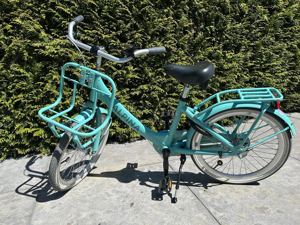 Alpina  kinderfiets mintgroen 20 inch, Fietsen en Brommers, Fietsen | Meisjes, Terugtraprem, Gebruikt, Ophalen of Verzenden, Handrem