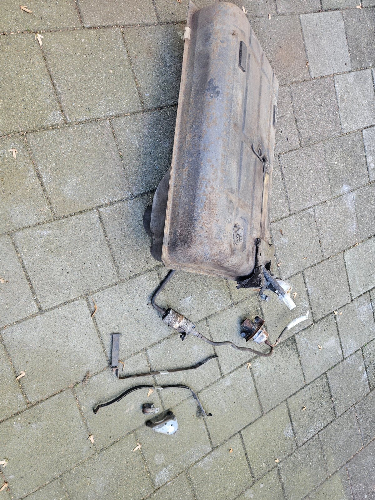 benzinetank van metaal porsche 924 944, Ophalen, Gebruikt, Porsche