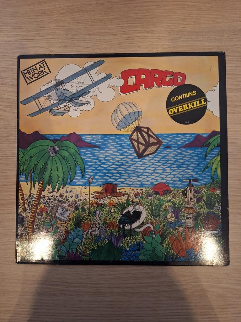 Men At Work - Cargo LP (1983) - Pop Rock Vinyl, Cd's en Dvd's, Ophalen of Verzenden, 1980 - 1989, Gebruikt, 12 inch