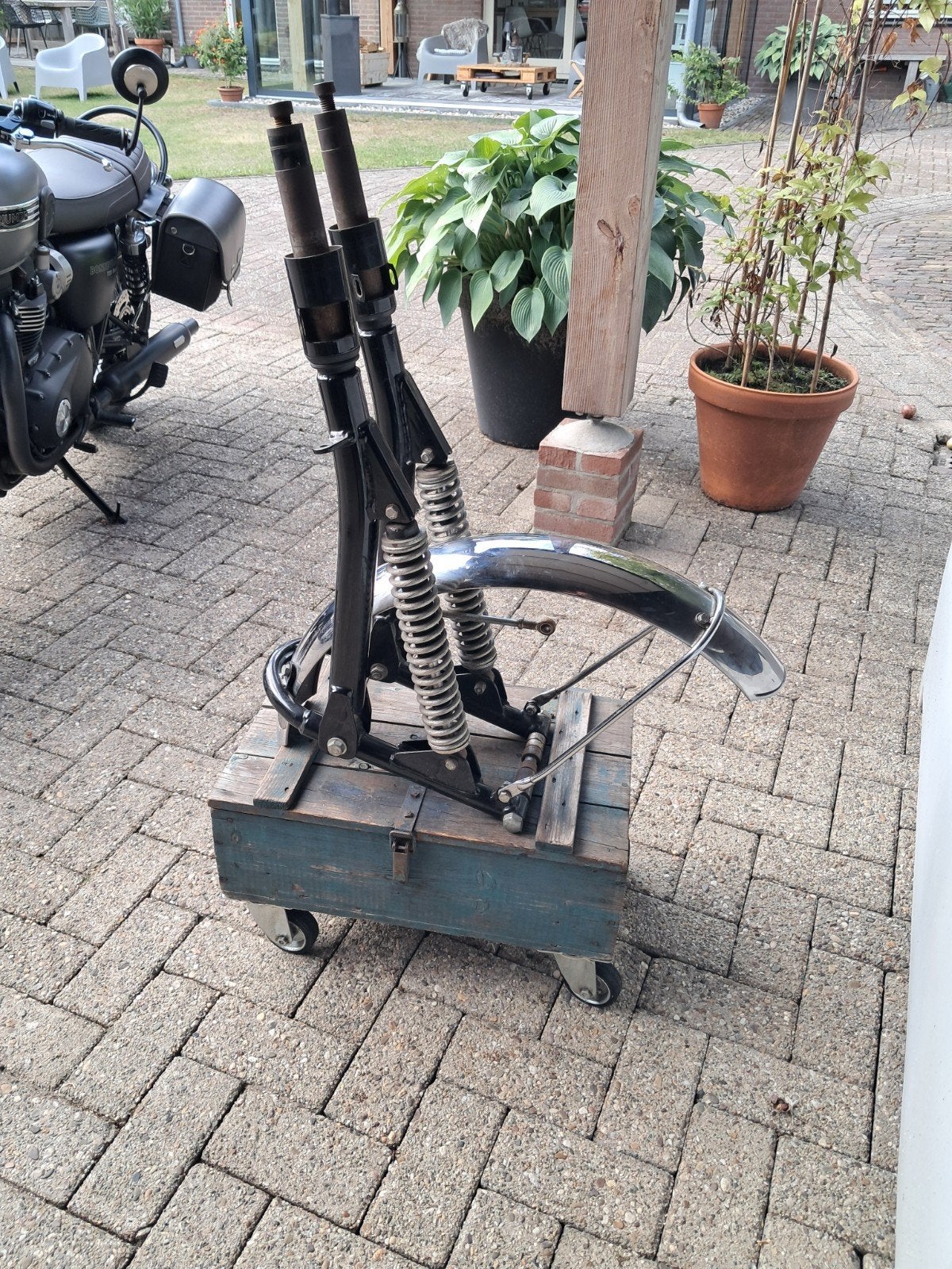 schommelarm voorvork, Ophalen, Nieuw