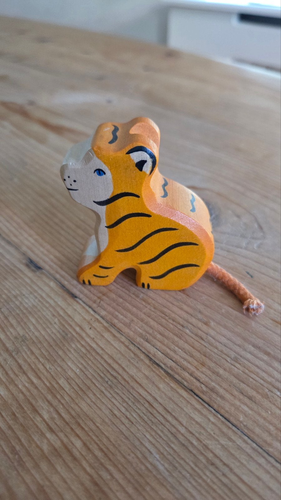 Holztiger Tijgertje Houten Speelfiguur, Ophalen of Verzenden, Zo goed als nieuw, Overige typen