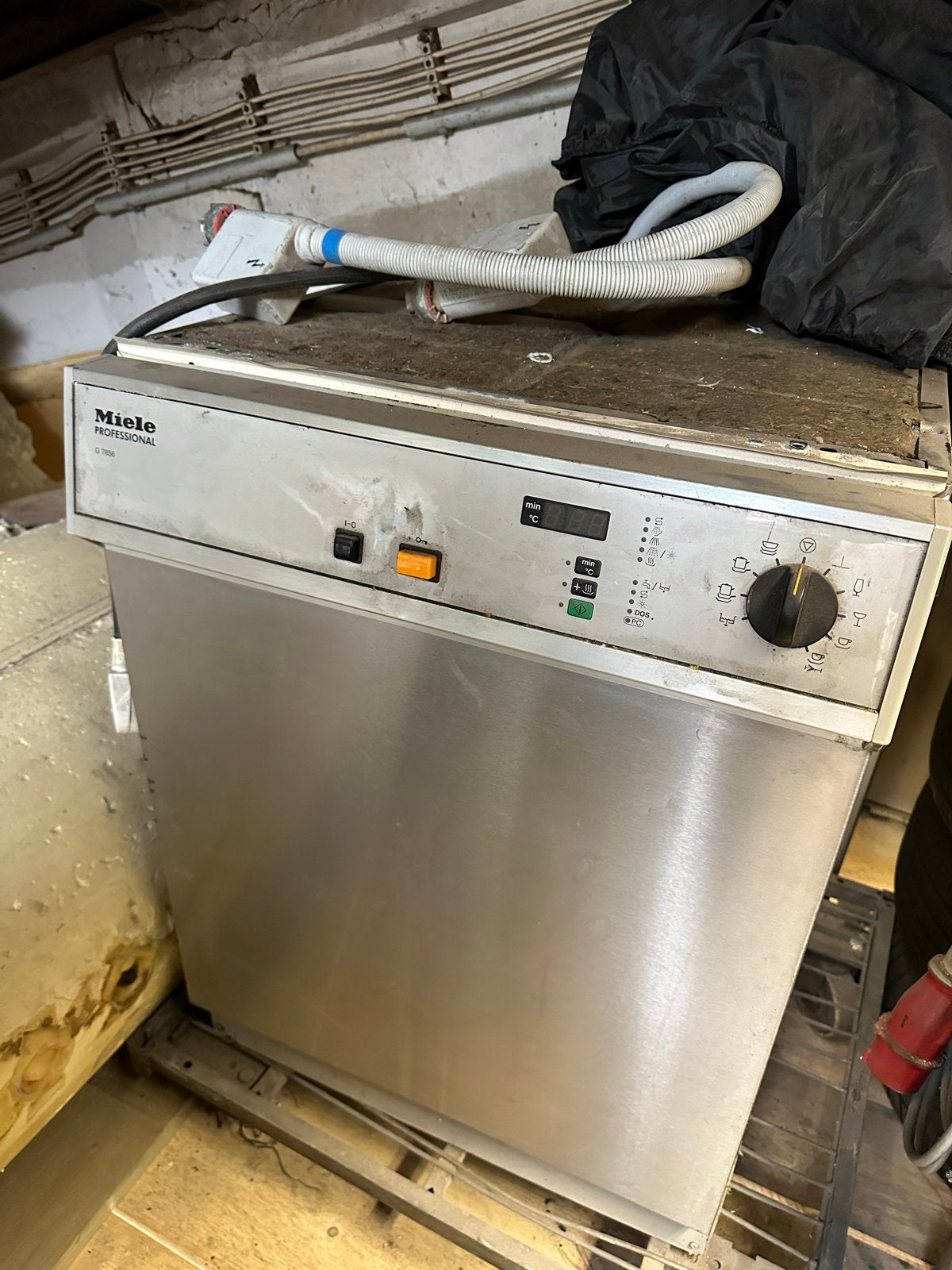 Miele Industriële Vaatwasser 220/380V - Professioneel, Ophalen, Gebruikt, Vrijstaand, 60 cm of meer