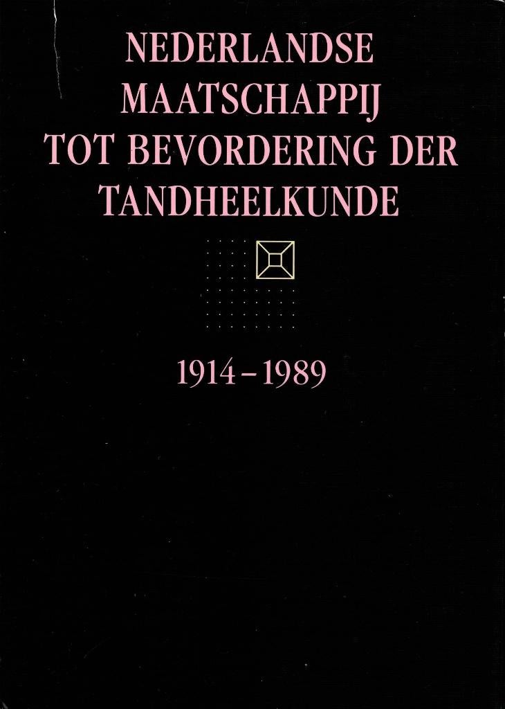Nederlandse Maatschappij tot Bevordering der Tandheelkunde., Boeken, Ophalen of Verzenden, Zo goed als nieuw