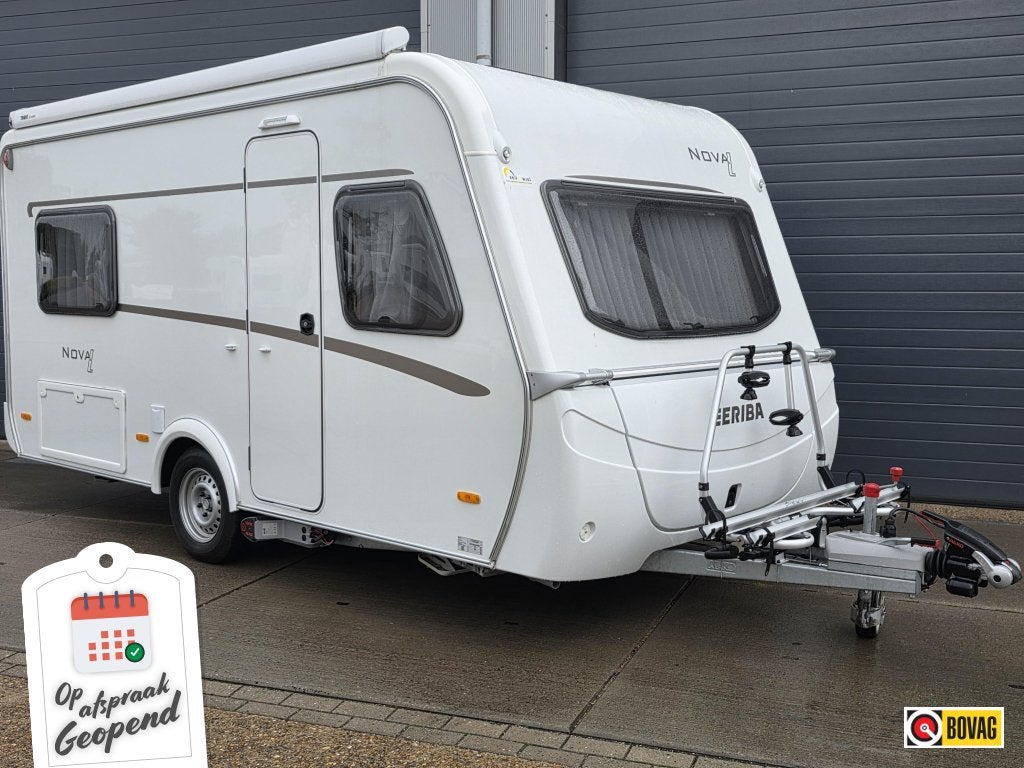 Eriba Nova Light 465 incl Bovag beurt/garantie, Caravans en Kamperen, Standaardzit, Schokbreker, Bedrijf, Overige typen
