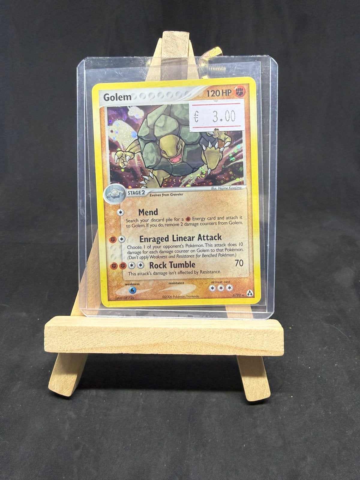 Golem 6/92 holo exc/gd, Ophalen of Verzenden, Zo goed als nieuw