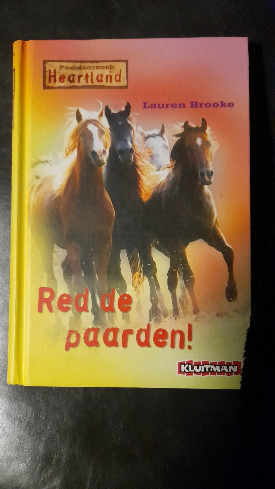 Heartland: Red de paarden! - Lauren Brooke, Ophalen of Verzenden, Gelezen, Lauren Brooke, Fictie