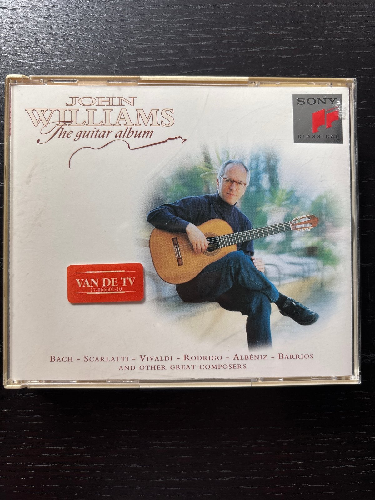 John Williams - The Guitar Album (Klassieke Gitaar CD), Cd's en Dvd's, Soloconcert, Ophalen of Verzenden, Zo goed als nieuw, Inclusief boekje
