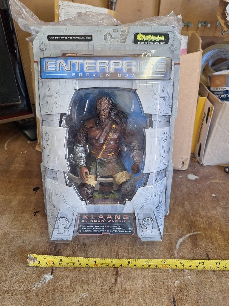 Star Trek Enterprise Klaang Klingon Warrior MIB, Ophalen of Verzenden, Nieuw