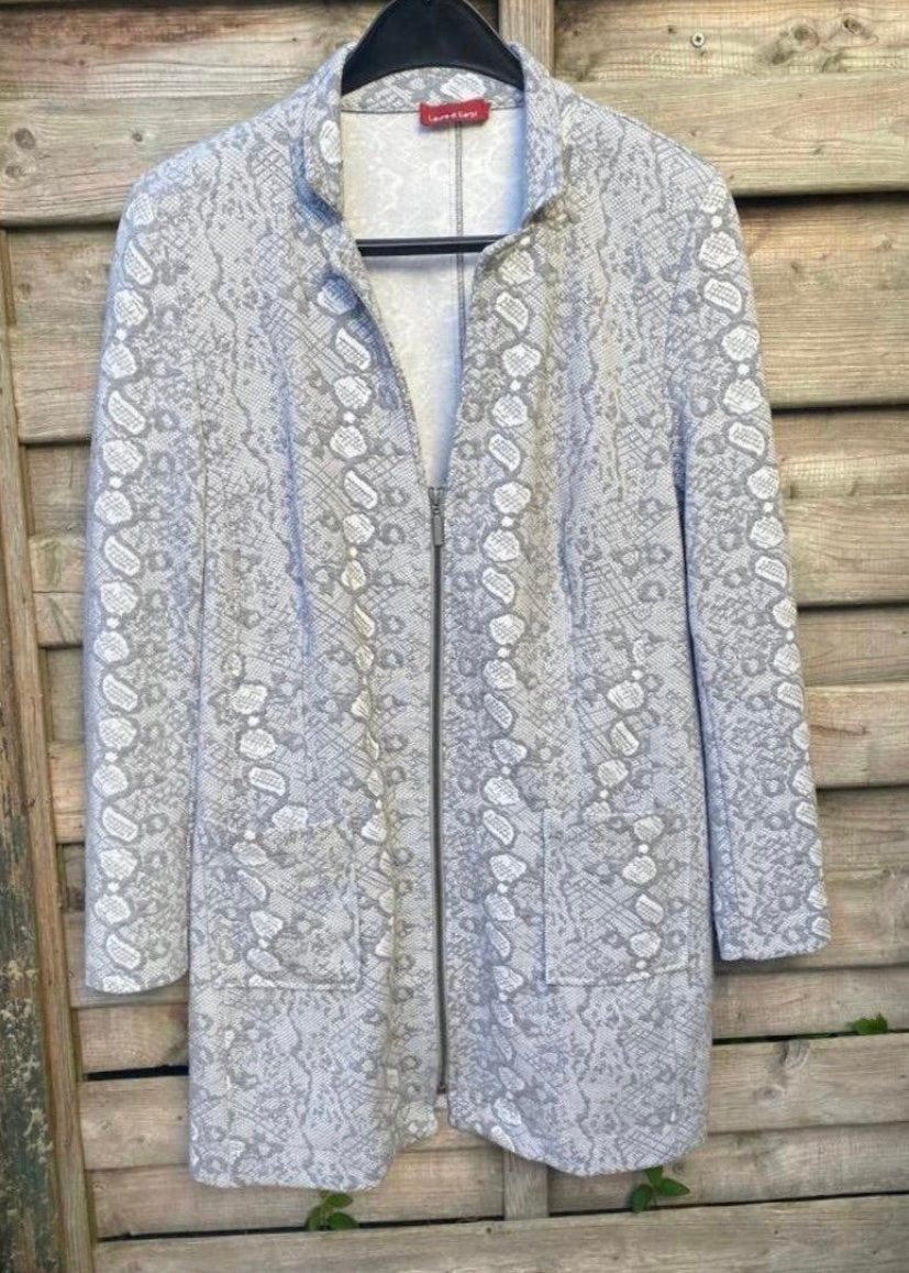 Mooi lang jasje van LAURA DI SAPRI..mt:xl, B, Verzenden, Maat 46/48 (XL) of groter, A