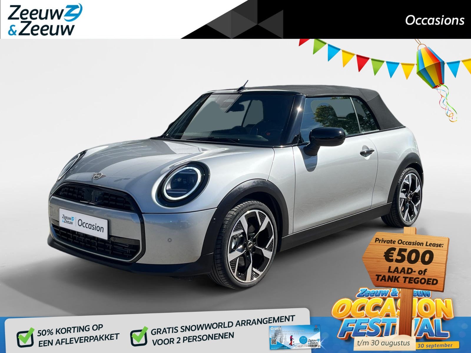 MINI Cabrio 2.0 Cooper C Classic | Apple Carplay | Android A, 1998 cc, 15 km/l, Gebruikt, Cabriolet
