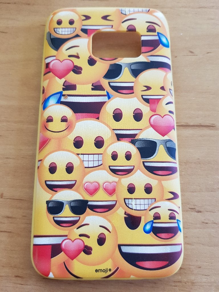 Samsung galaxy s7 beschermhoes emoji, Ophalen of Verzenden, Gebruikt, Overige typen, Samsung