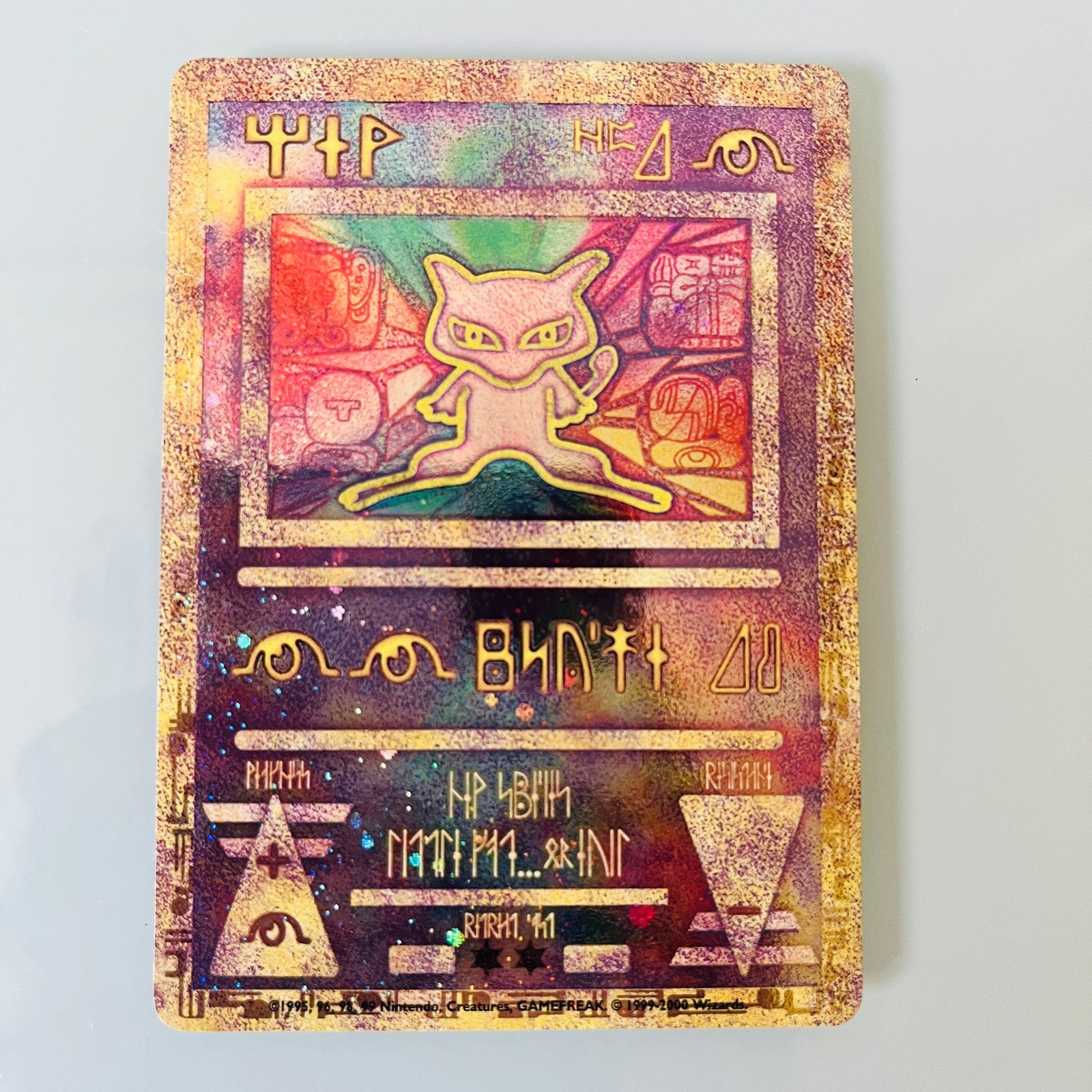 Pokémon: Ancient Mew Kaart [Promo], Ophalen of Verzenden, Zo goed als nieuw, Losse kaart, Foil